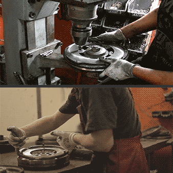 Dwa finalne etapy procesu regeneracji, jest to nitowanie oraz zamknięcie.